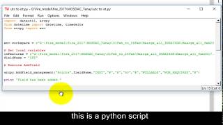 How To Convert Time From Utc To Ist Time Zone In A Esri Shp File Attribute Table By Python Script