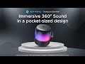 Soundcore Glow Mini Bluetooth Speaker w/ 360° Sound | Overview!🔥😱