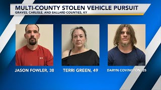 Multi-County Pursuit leads to Arrest