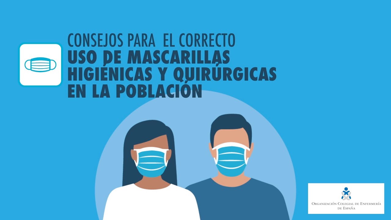 Mascarillas: Cómo Poner Y Retirar Paso A Paso - YouTube