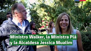 Ministro Walker y Ministra Plá sostienen encuentro con temporeras de la comuna de María Pinto