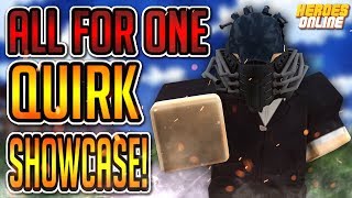 All For One Stealing Quirks In Heroes Online Roblox Ibemaine