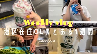 【Weekly vlog】港区在住OLの仕事のある日👩‍💼