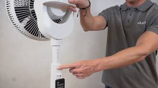 Duux Whisper Fan Height Adjusment Instructions