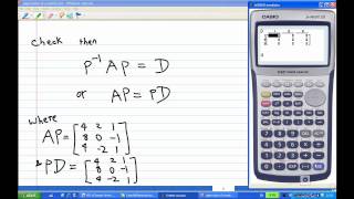 Diagonalisation of matrix example 2