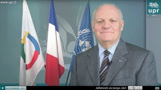 Entretien de François Asselineau en direct sur YouTube et Facebook - 8 novembre 2017