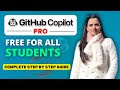 🔥 How to Get GitHub Copilot PRO for FREE as a Student in 2025! | Complete Setup