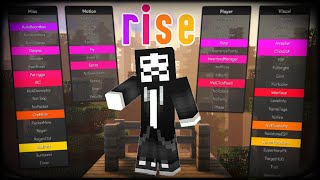 NEW: Rise Client 1.21 DOWNLOAD FREE - Minecraft Bedrock Edition (Private)