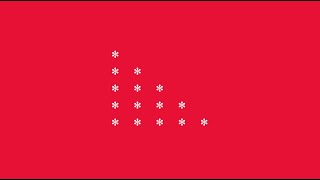 Right triangle star pattern