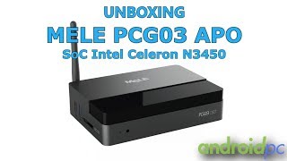 Unboxing: MeLE PCG03 APO, mini PC pasivo con SoC Intel Celeron N3450