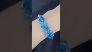 Bracelet | Easy Beaded Bracelet Tutorial | สร้อยข้อมือคริสตัล | วิธีทำกำไลข้อมือง่ายๆ