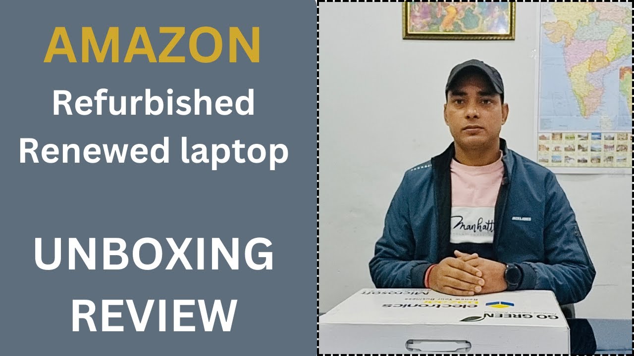 Amazon Refurbished/Renewed Laptop Unboxing And Review ! How To Buy Used ...