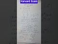 Harvard's Entrance Exam question| Many failed. #shorts #maths #mathematics #algebra