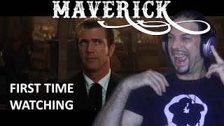 Shandor reacts to MAVERICK (1994) - FIRST TIME WATCHING!!!