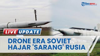 Rusia Kecolongan, 'Sarang Bomber' Nuklir Dihajar Ukraina Pakai Drone Era Soviet Tupolev Tu-141