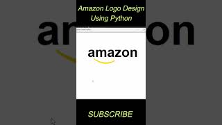 Amazon Logo Design Using Python ёяшоёяфе Python Turtle Gra Doovi