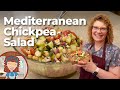 Mediterranean Chickpea Salad | Greek Chickpea Salad