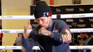 GERVONTA DAVIS LOOKS SCARY FAST AND POWERFUL AHEAD OF HECTOR GARCIA FIGHT