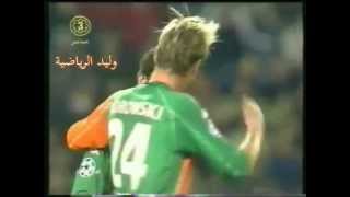 هدف بوروفسكي في برشلونة أبطال أوروبا 2006 م تعليق عربي