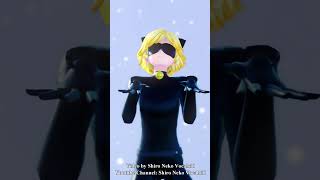 【MMD Miraculous】Wednesday Addams | Bloody Mary - Lady Gaga (Chat Noir)【60fps】 #miraculous