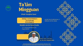 Kitab Tanqihul Qoul Diasuh oleh Tuan Guru Dr  Drs  KH  Fasyani Hata