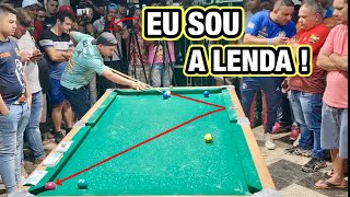 3 momentos lendários de BAIANINHO DE MAUÁ para a sinuca brasileira.