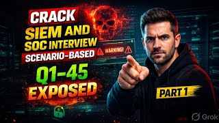 Part 1 - 100 SIEM Interview Questions | SOC Analyst Interview Prep | Cybersecurity Interview Prep