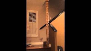 kapla domino tower with slow motion video