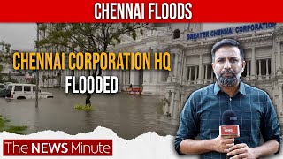 Chennai floods: Chennai Corporation HQ flooded | Ripon Building | Cyclone Michaung