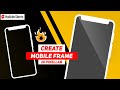 How to Create Mobile Frame in Pixellab | Speedart | #shorts #youtubeshorts