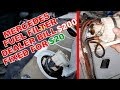 Mercedes W211 Replacement the Fuel Filter / How to Replace the Fuel Filter Correctly Mercedes W211