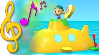 TuTiTu Songs | Submarine Song | Songs for Children with Lyrics