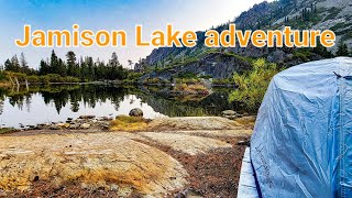 solo over night adventure to jamison lake.