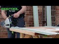 충전 플런지쏘 tsc 55 가이드레일 시스템 festool tv