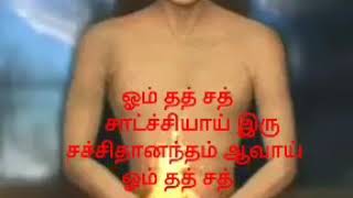 சாட்ச்சியாய் இரு சச்சிதானந்தம் ஆவாய் - ஓம் தத் சத்