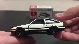 ドリームトミカ No.145  頭文字D イニシャルD AE86 トレノ 開封