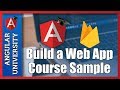 💥 Angular and Firebase 3 - Build a Web Application - 1h Course Sample