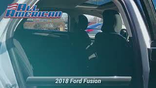 Certified 2018 Ford Fusion SE, Old Bridge, NJ US4907