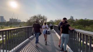 Walking in new Benjakiti Park | Asoke | Bangkok เดินเล่นในสวนเบญจกิติ ปอดกลางกรุง