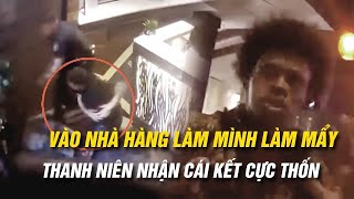 VÀO NHÀ HÀNG LÀM MÌNH LÀM MẨY, THANH NIÊN NHẬN CÁI KẾT CỰC THỐN | CAMERA CẢNH SÁT MỸ