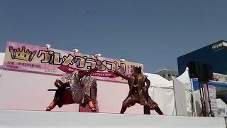 熊本城おもてなし武将隊　2018年3月31日 花畑広場　グルメフェスタ