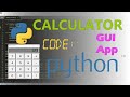 Calculator App in Python | Beginners