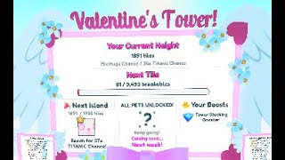 (stream 3 night) PS99 Valentines day update with 8 accounts! 97x + titanic odds, 408x huge odds!