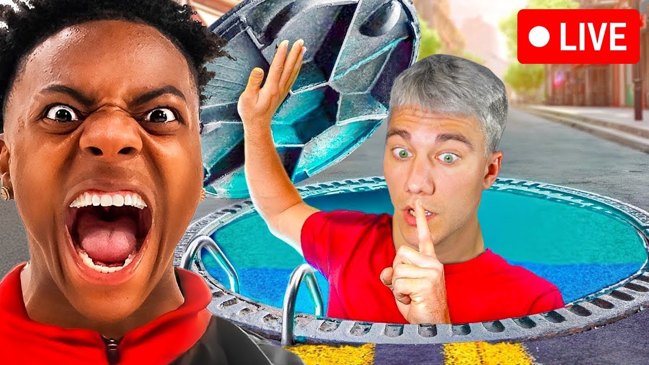 Pronásleduju Ishowspeeda V česku Youtube