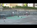 築地川公園 バスケットボール　basketball in tsukijigawa park chuo ku tokyo