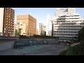 築地川公園 バスケットボール　basketball in tsukijigawa park chuo ku tokyo