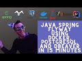 Java Spring Flyway using Docker, PostgreSQL, and DBeaver in 15 Minutes