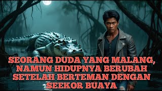 SEORANG DUDA YANG BERTEMAN DENGAN BUAYA @aimoviecreep