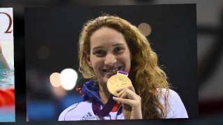 Olympics Champion Swimming Camille Muffat Wins Womens 400m Freestyle Gold   YouTube