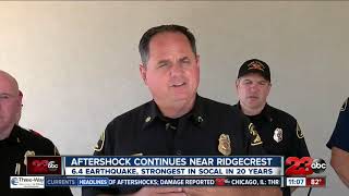 Aftershocks Continue Following Earthquake